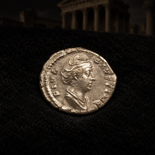 Faustina the Elder Silver — Wife of Antoninus Pius, AD 138–141 - Kinzer Coins
