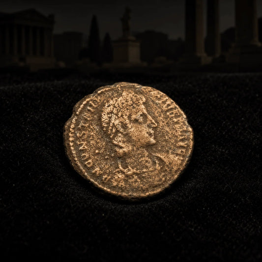 FEL TEMP REPARATIO — Ancient Roman Phoenix Bronze Coin (c. AD 348–350) - Kinzer Coins