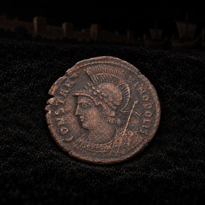 Founding of Constantinople Bronze — NGC, AD 330–340 - Kinzer Coins