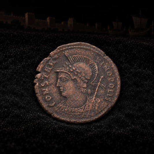 Founding of Constantinople Bronze — NGC, AD 330–340 - Kinzer Coins