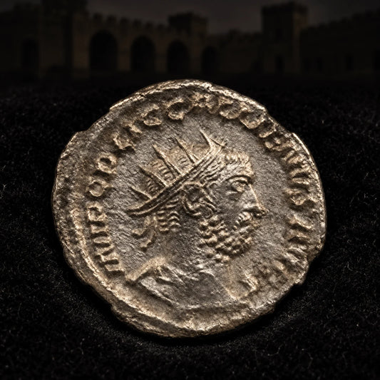 Gallienus Ancient Roman Silver Antoninianus — Emperor During Rome’s Great Crisis (AD 253–268) — NGC Certified - Kinzer Coins