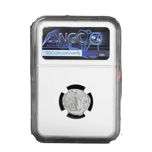 Geta as Caesar AR Denarius — Silver of a Doomed Heir in Rome’s Severan Court (AD 209–211) - Kinzer Coins