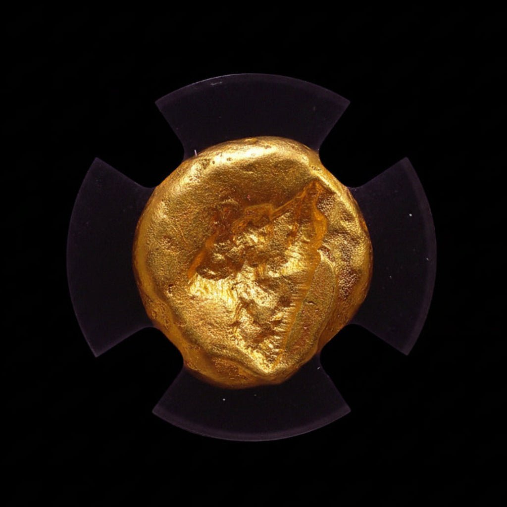 Gold of the Great Kings — Choice XF Achaemenid Daric - Kinzer Coins