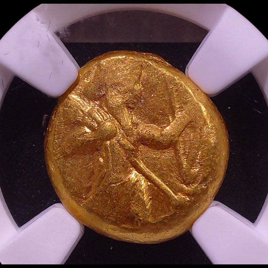 Gold of the Great Kings — Choice XF Achaemenid Daric - Kinzer Coins
