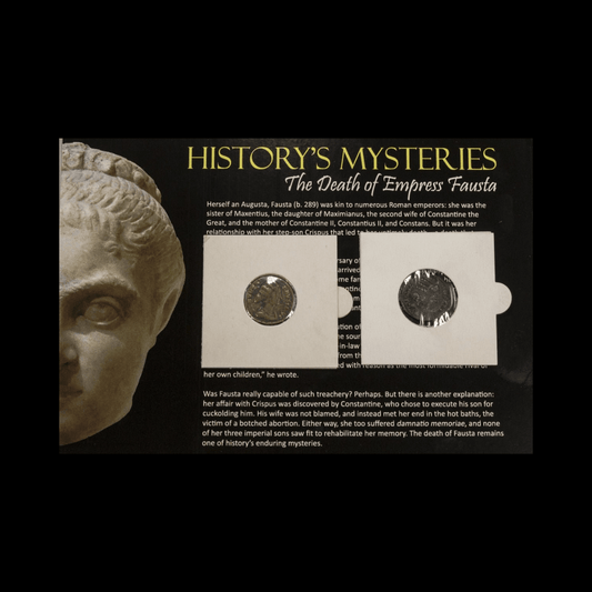 History's Mysteries: The Death of Empress Fausta (about 1,690 years ago) - Kinzer Coins