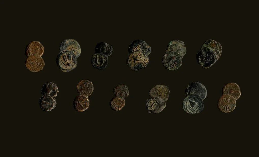 Holy Land Relics – Twelve Ancient Coins of Judaea from the Time of Jesus (1st Century BC – 1st Century AD) - Kinzer Coins
