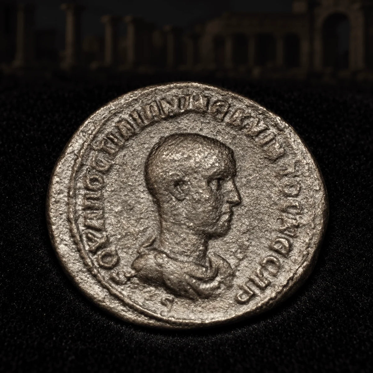 Hostilian Billon Tetradrachm — Antioch, AD 251 - Kinzer Coins