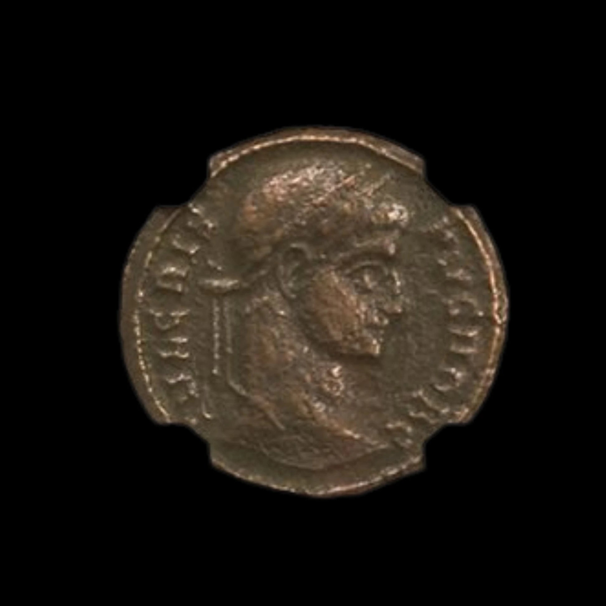 House of Constantine: Collection of Five NGC - Certified Roman Bronze Coins (about 1680 - 1700 years ago) - Kinzer Coins