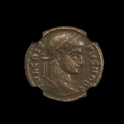 House of Constantine: Collection of Five NGC - Certified Roman Bronze Coins (about 1680 - 1700 years ago) - Kinzer Coins