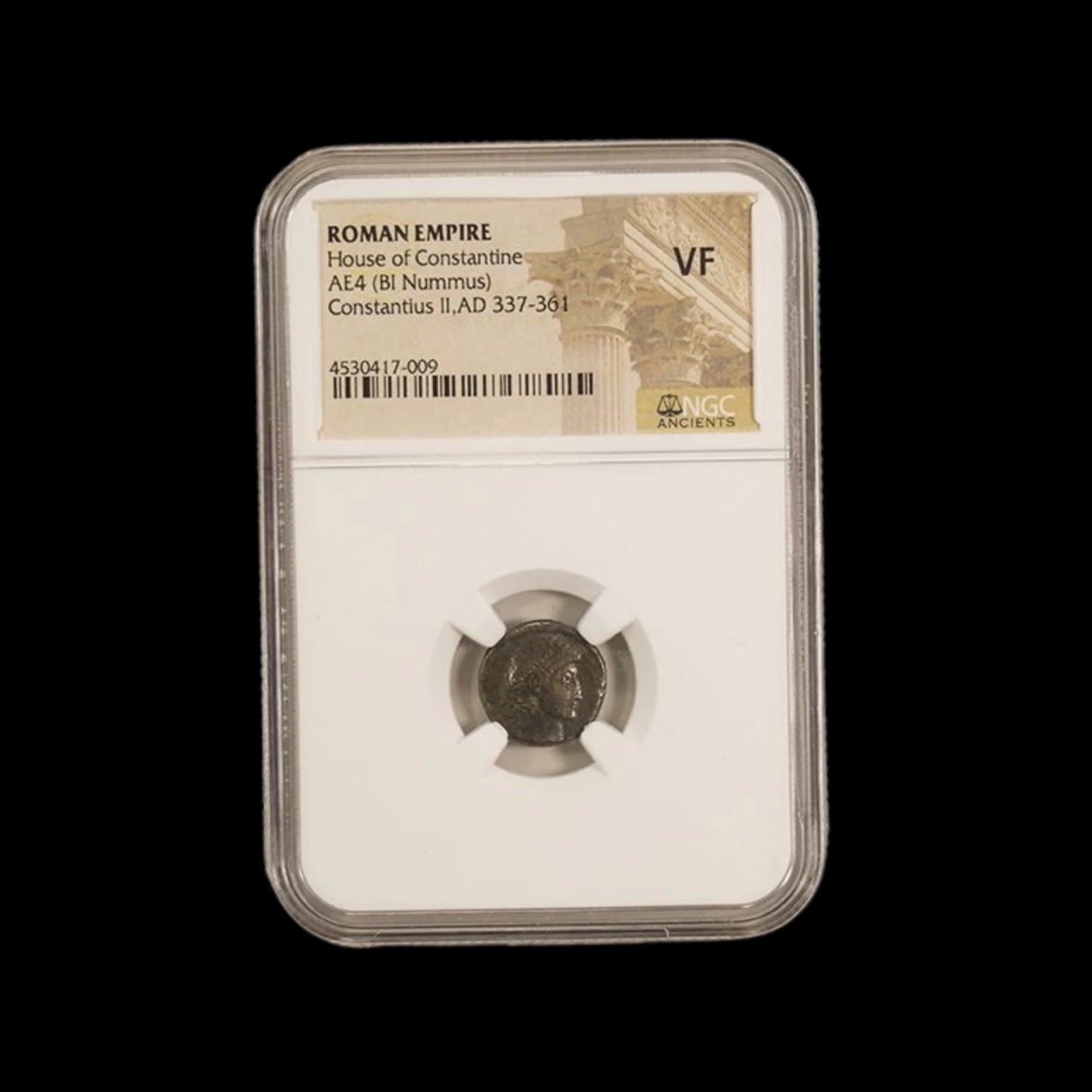 House of Constantine: Collection of Five NGC - Certified Roman Bronze Coins (about 1680 - 1700 years ago) - Kinzer Coins