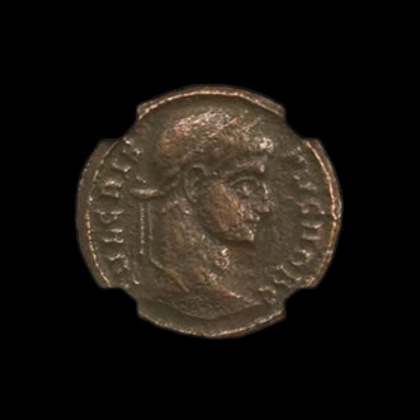 House of Constantine: Collection of Five NGC - Certified Roman Bronze Coins (about 1680 - 1700 years ago) - Kinzer Coins