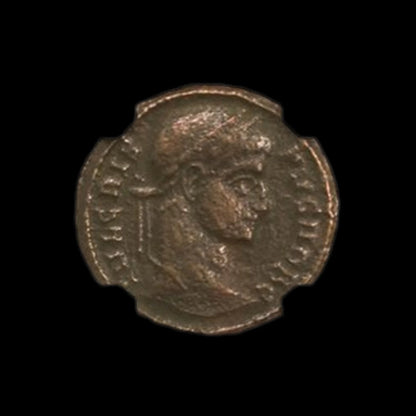 House of Constantine: Collection of Five NGC - Certified Roman Bronze Coins (about 1680 - 1700 years ago) - Kinzer Coins