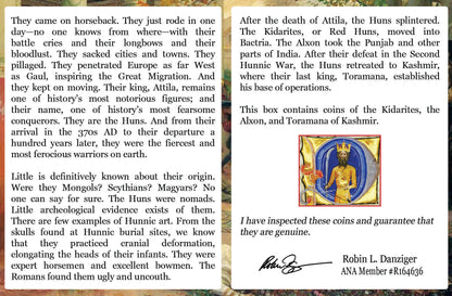 Rise and Fall of the Huns – Three Coin Collection