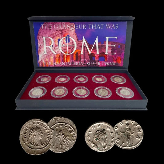 Imperial Rome — Ten Silver Coins from the Height and Fracture of an Empire - Kinzer Coins