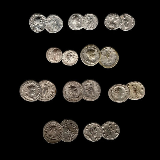 Imperial Rome — Ten Silver Coins from the Height and Fracture of an Empire - Kinzer Coins