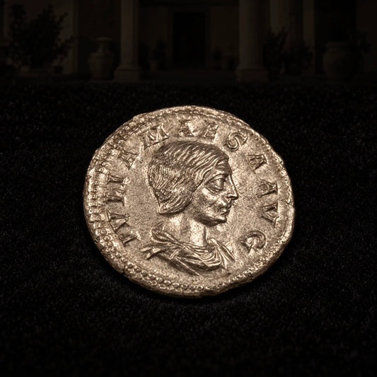 Julia Maesa Ancient Roman Silver Denarius — Severan Dynasty (AD 218–224) — NGC Certified - Kinzer Coins