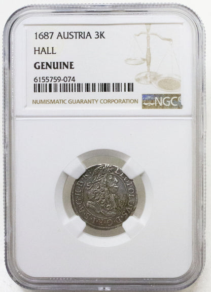 Leopold I “Hogmouth” Coin — representative supplier photograph 1