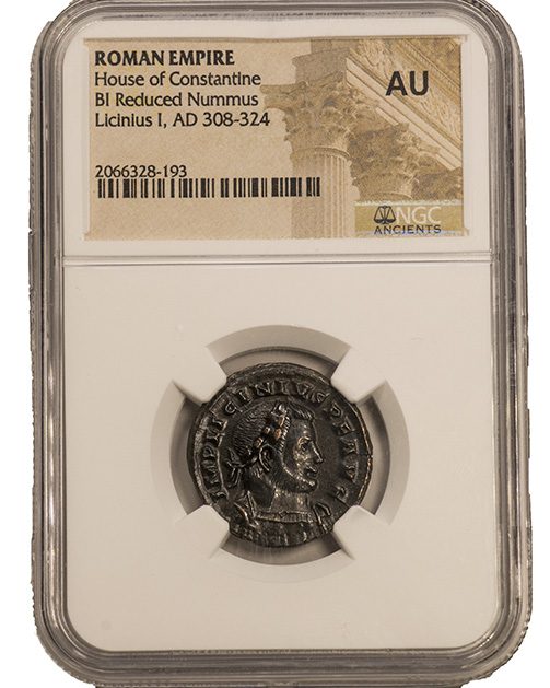 Licinius I Roman Bronze AE2/3 — Mixed Reverses — NGC - Kinzer Coins