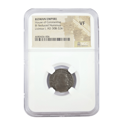 Licinius I Roman Bronze – IOVI CONSERVATORI – Constantine’s Rival – NGC Certified - Kinzer Coins