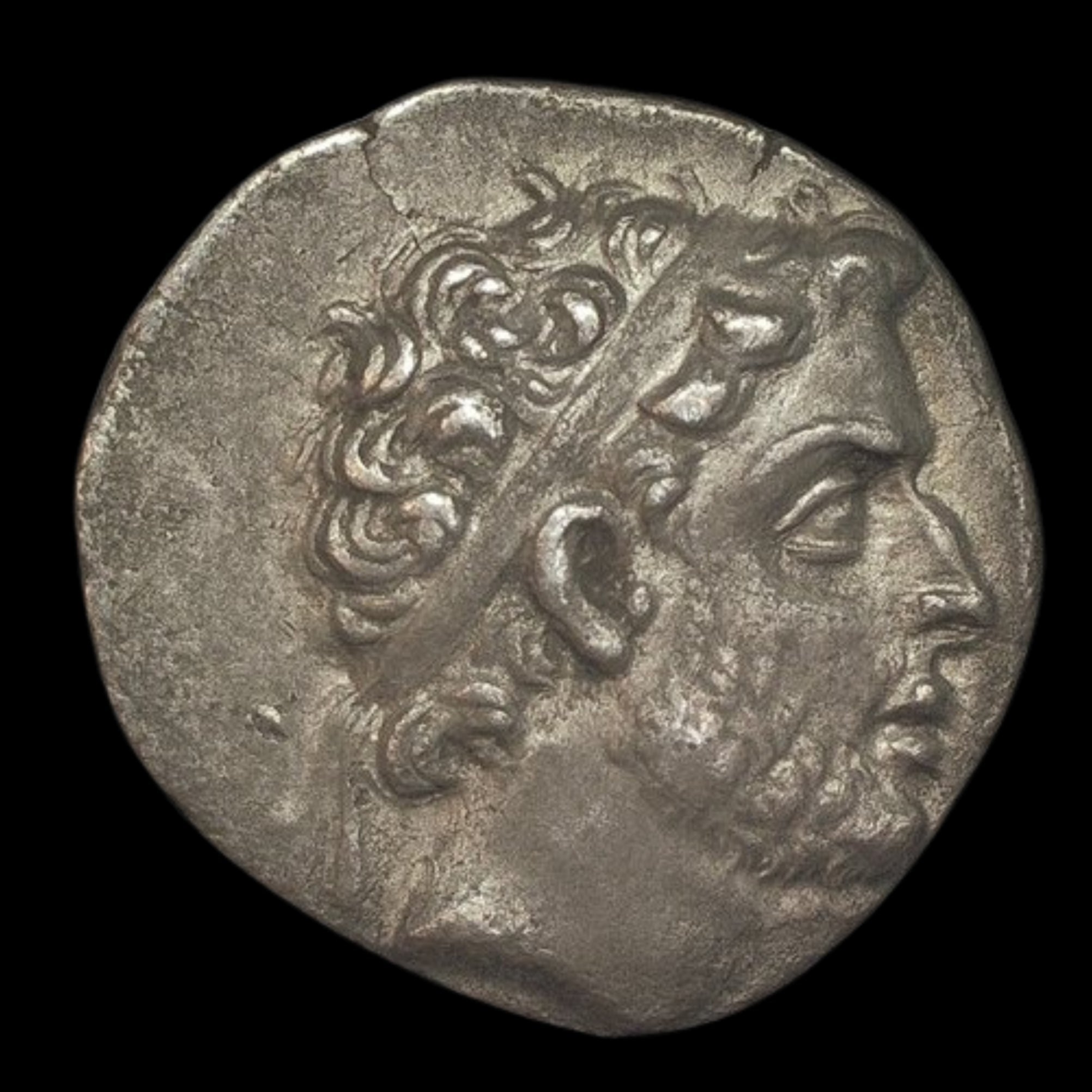 Phil Kinzer Macedonian Silver Drachm of King Philip | Kinzer Coins