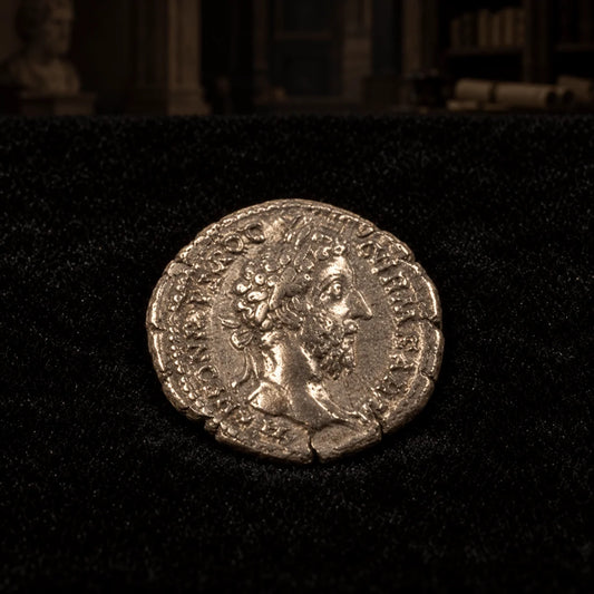 Marcus Aurelius Silver Denarius — NGC Certified, AD 161–180 - Kinzer Coins
