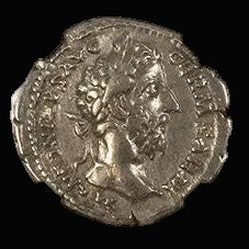 Roman Denarius of Marcus Aurelius NGC | Stoic Philosopher Emperor (AD 161–180)