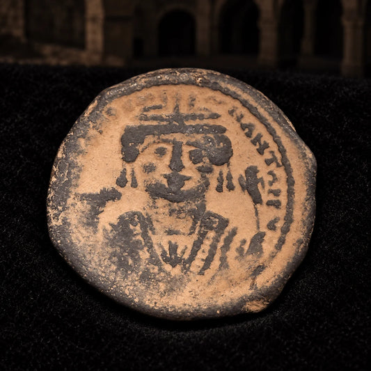 Maurice Tiberius Ancient Byzantine Bronze Follis — Antioch Mint (AD 582–602) - Kinzer Coins