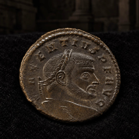 Maxentius Roman Bronze AE2 — NGC - Kinzer Coins