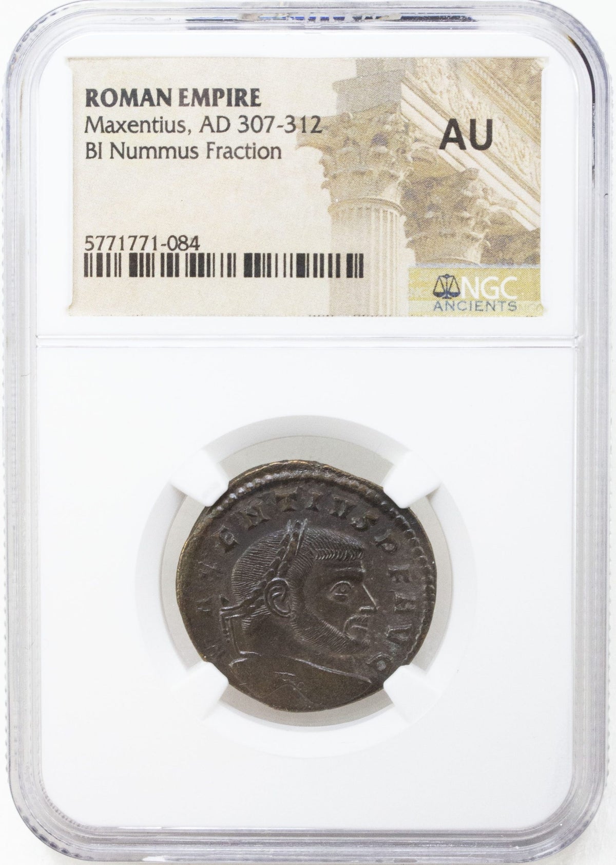 Maxentius Roman Bronze AE2 — representative supplier photograph 1