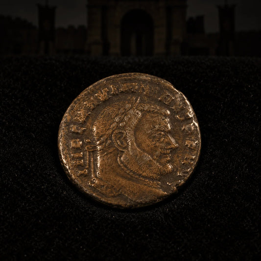 Maximian Ancient Roman Bronze Follis — Co-Ruler with Diocletian (AD 286–305) — NGC Certified - Kinzer Coins