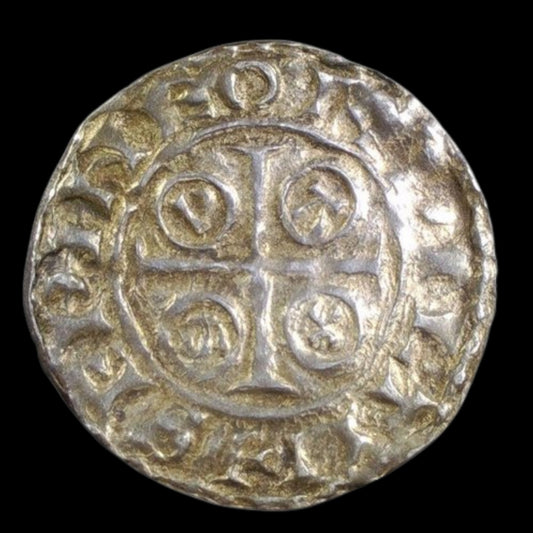 Medieval English Silver Coin of King William the Conqueror (Conqueror of England) - Kinzer Coins