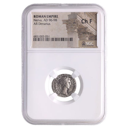Nerva Silver Denarius — representative supplier photograph 1