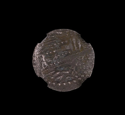 Nezak Huns Silver Drachm — Kabul Region Issue, 6th Century AD, NGC - Certified - Kinzer Coins