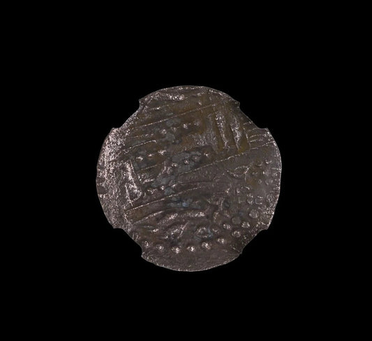 Nezak Huns Silver Drachm — Kabul Region Issue, 6th Century AD, NGC - Certified - Kinzer Coins