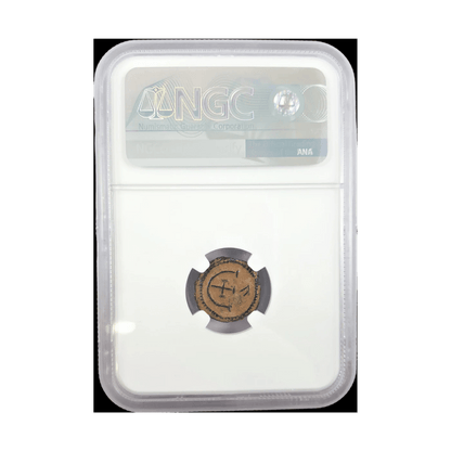 NGC Pentanummia of Justinian I — Byzantine Empire (HG) - Kinzer Coins