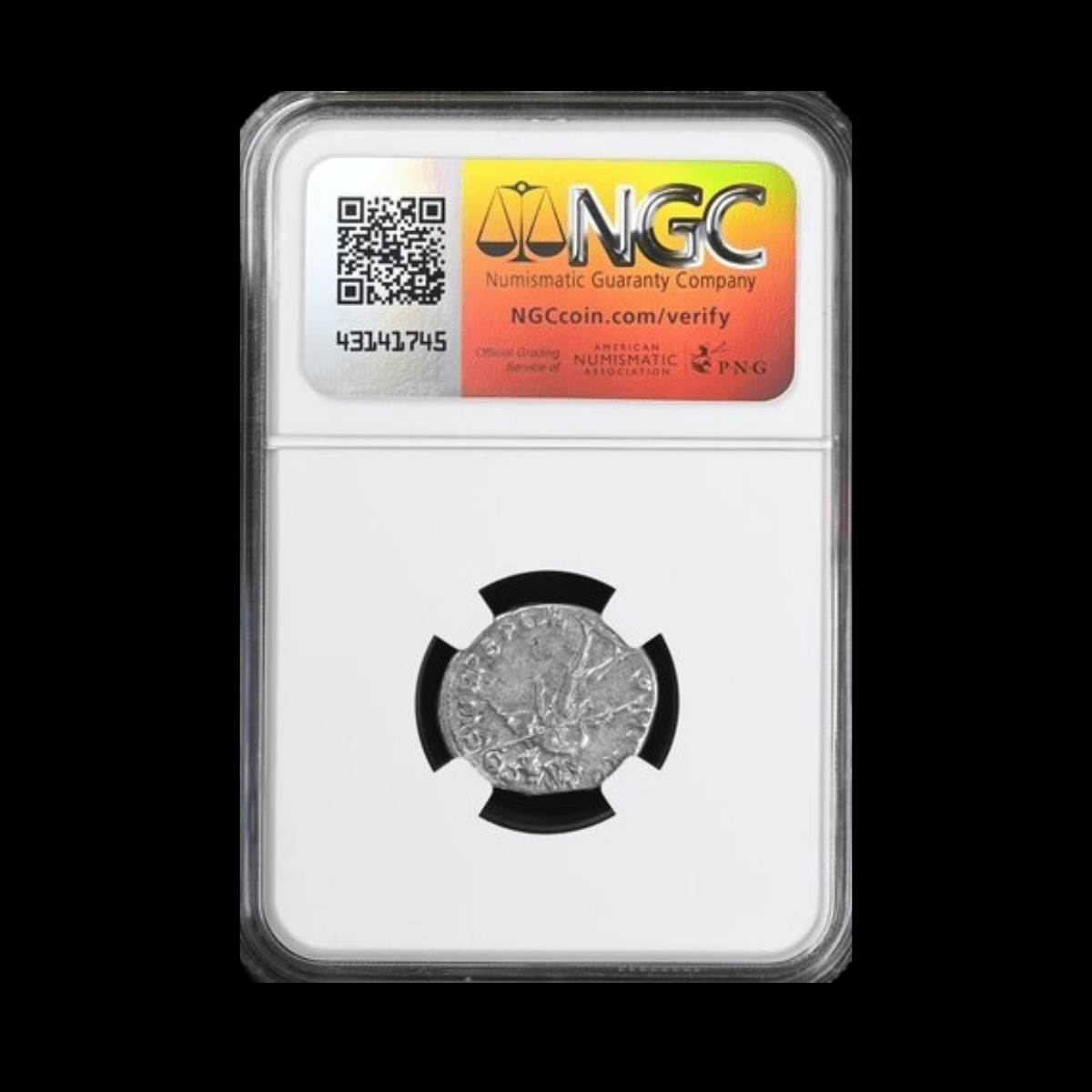 NGC Roman Silver Denarius of Trajan (AD 98–117) — From the Height of the Roman Empire - Kinzer Coins