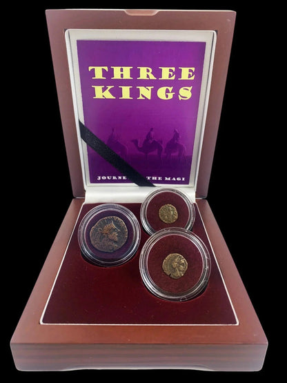 Own Three Coins from the Eastern World of the Magi - Kinzer Coins