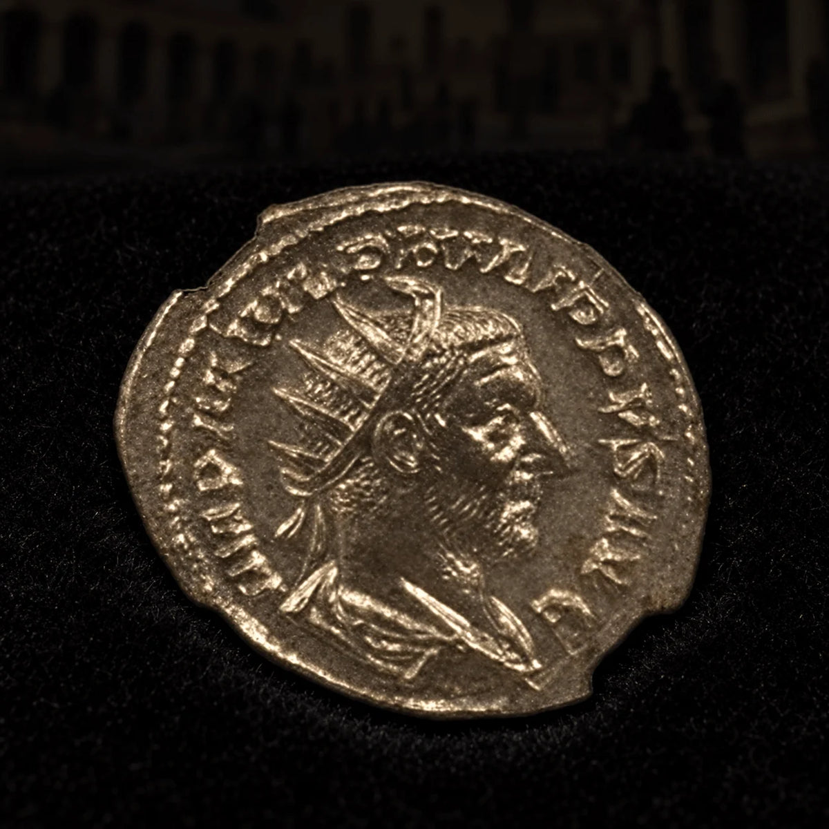 Philip I the Arab Ancient Roman Silver Antoninianus — Rome’s 1,000th Anniversary (AD 244–249) — NGC Certified - Kinzer Coins