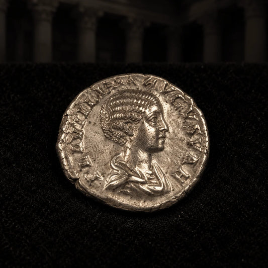 Plautilla Ancient Roman Silver Denarius — Wife of Caracalla (AD 202–205) — NGC Certified - Kinzer Coins