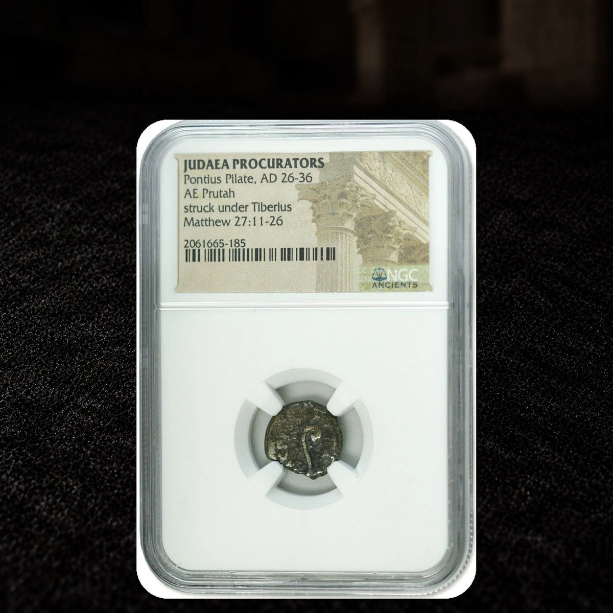 Pontius Pilate Judaean Bronze Prutah — NGC - Kinzer Coins