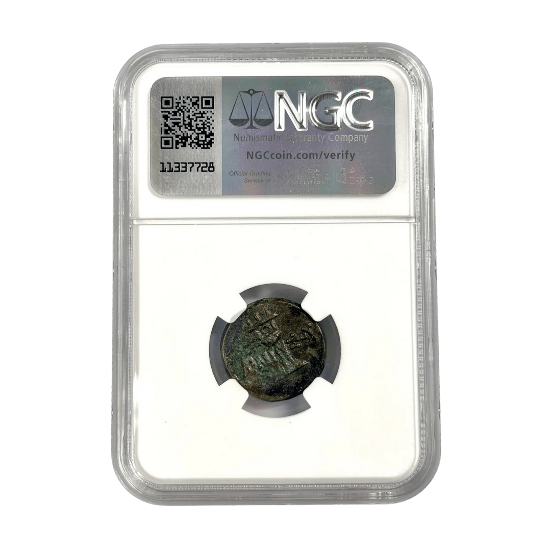 Pontus, Amisos Bronze — Artemis Civic & Protective Type, Struck Under Mithradates VI, NGC - Certified - Kinzer Coins
