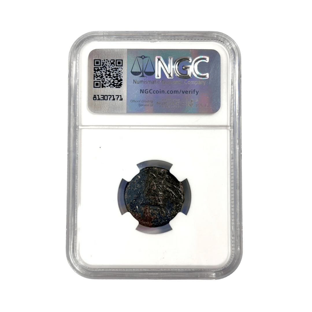 Pontus, Amisos Bronze — Dionysus Prosperity & Divine Favor Type, Struck Under Mithradates VI, NGC - Certified - Kinzer Coins