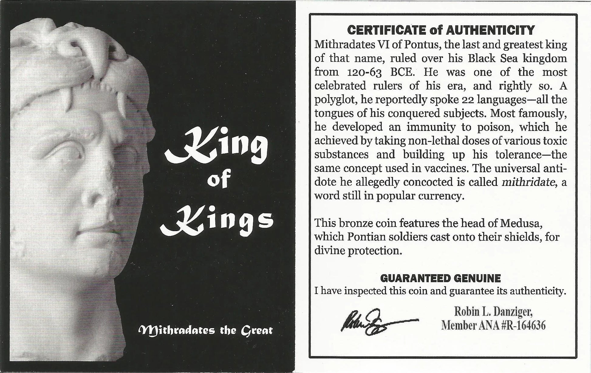 Pontus, Amisos Bronze — Gorgon Head Apotropaic Issue, Struck Under Mithradates VI, NGC - Certified - Kinzer Coins