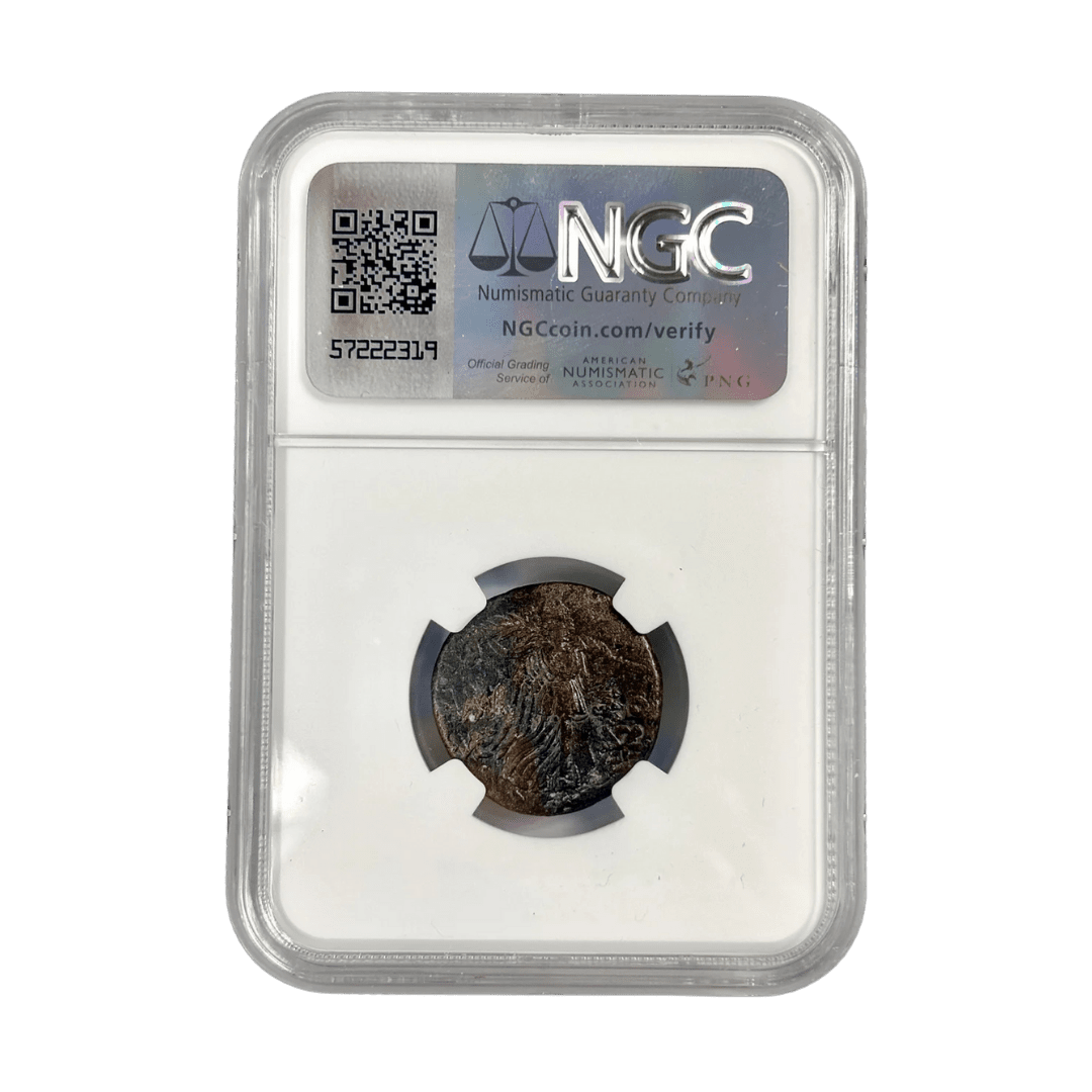 Pontus, Amisos Bronze — Gorgon Head Apotropaic Issue, Struck Under Mithradates VI, NGC - Certified - Kinzer Coins