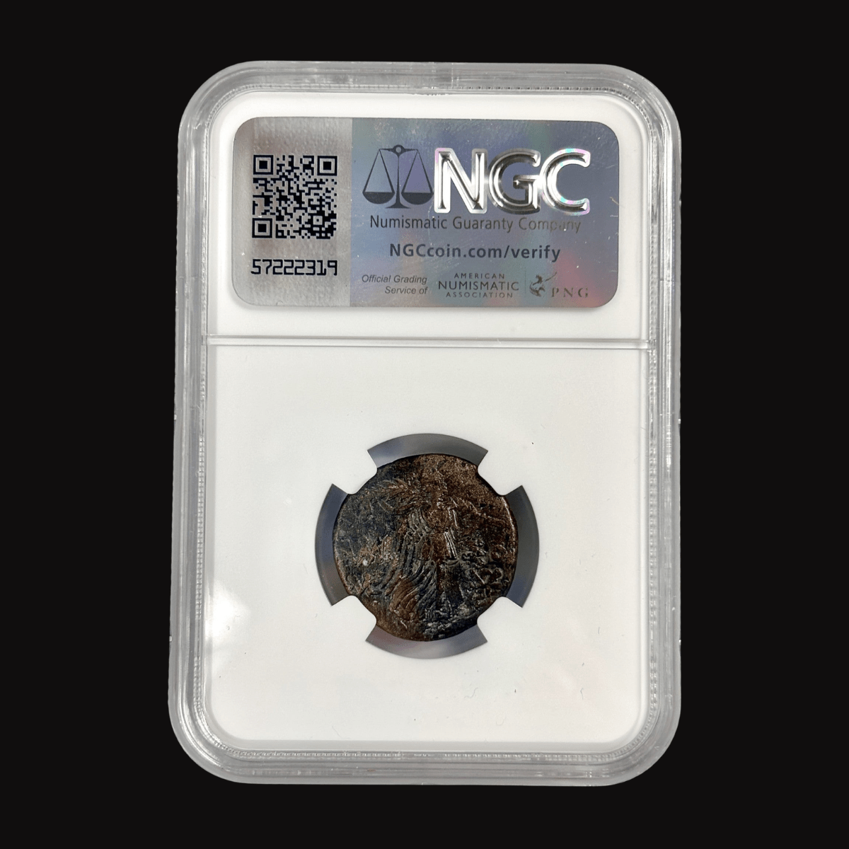 Pontus, Amisos Bronze — Gorgon Medusa Type, Struck Under Mithradates VI, NGC - Certified - Kinzer Coins