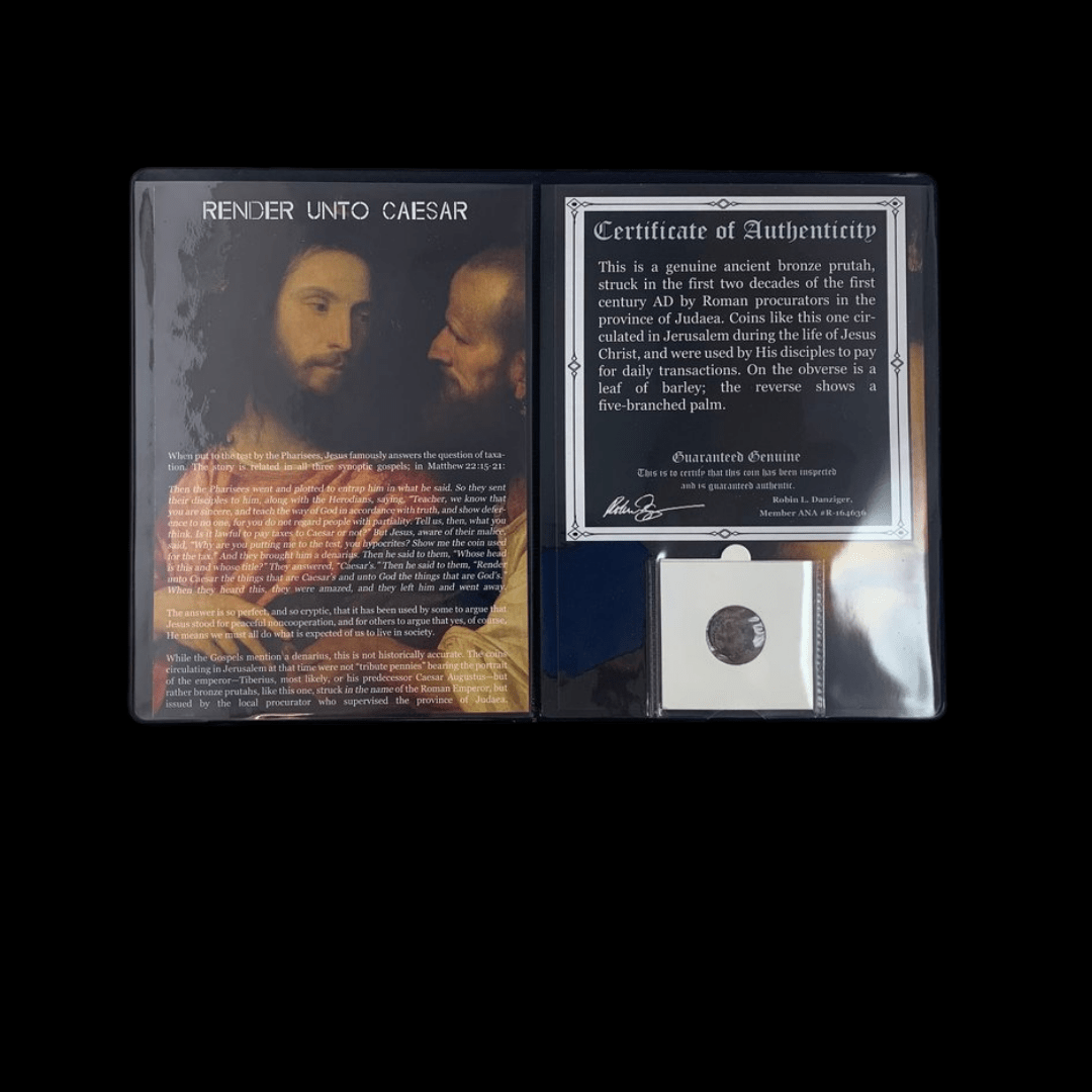 Render Unto Caesar – Judaean Coins of the Augustan Procurators (27 BC – AD 14) - Kinzer Coins
