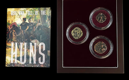 Rise and Fall of the Huns – Three Coin Collection - Kinzer Coins