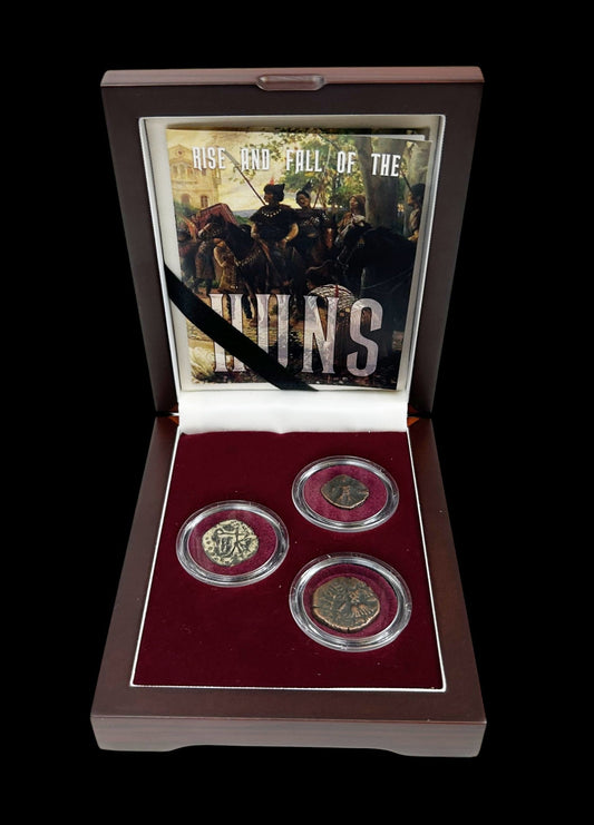 Rise and Fall of the Huns – Three Coin Collection - Kinzer Coins