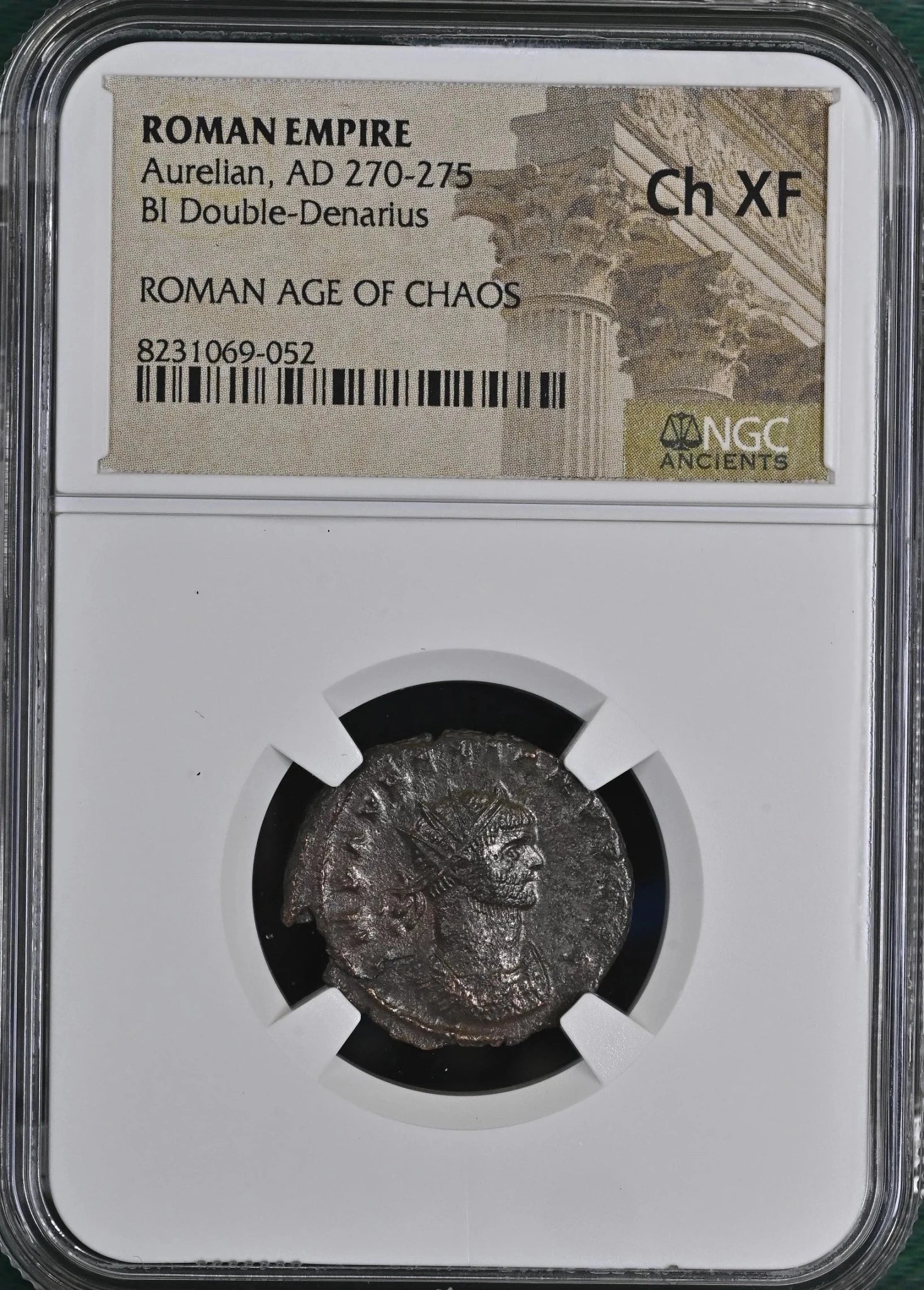 NGC Certified Roman Bronze Coin – Emperor Aurelian – Restorer of Rome – 1,750 Years Old - Kinzer Coins