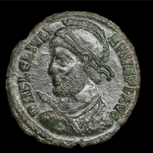 Roman Bronze Coin of Emperor Julian II – The Last Pagan Emperor of Rome (about 1,660–1,665 years ago), AE3 Bronze in NGC Holder - Kinzer Coins